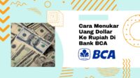Cara Menukar Uang Dollar Ke Rupiah Di Bank BCA