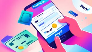 Ilustrasi transfer uang melalui PayPal